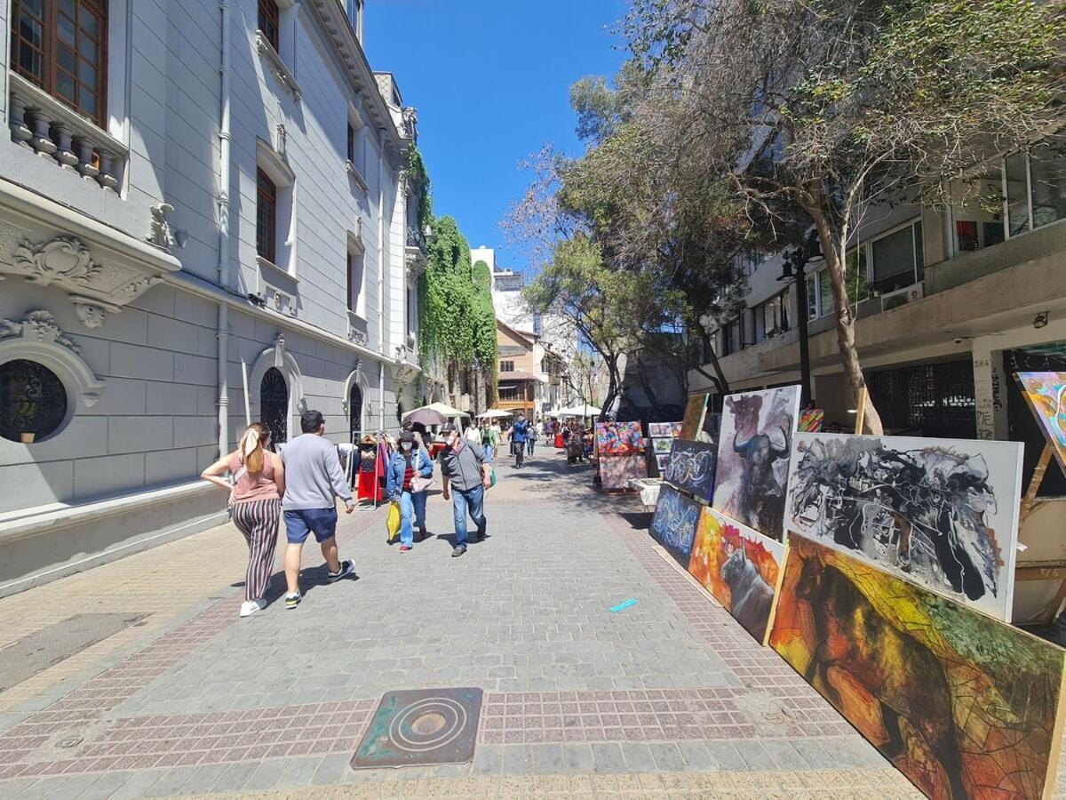 Oceana Suites Lastarria, En Cerro Santa Lucia Santiago de Chile Exteriör bild
